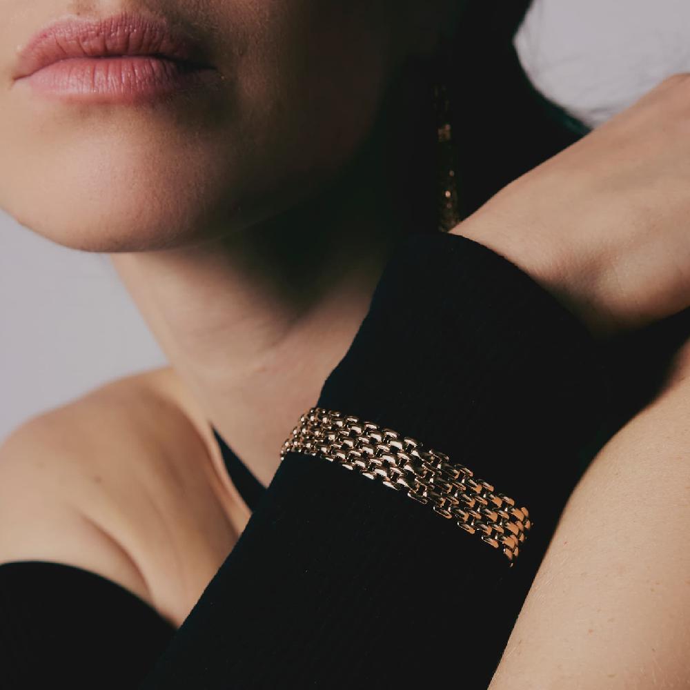 Unoaerre Bracciale Donna Dorato Unoaerre Catena Panther | UNOAERRE Gioielli