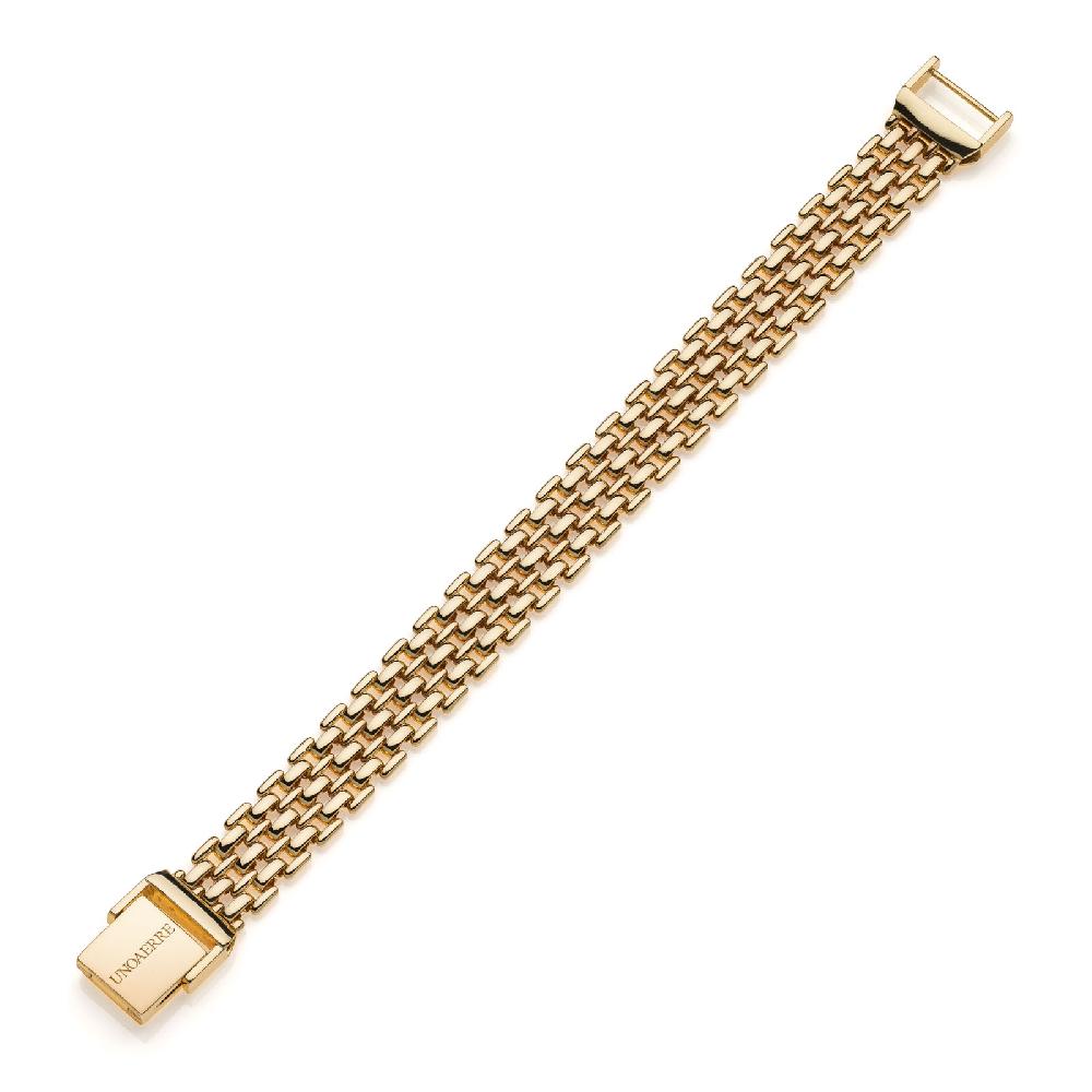 Unoaerre Bracciale donna dorato Unoaerre catena panther | UNOAERRE Gioielli