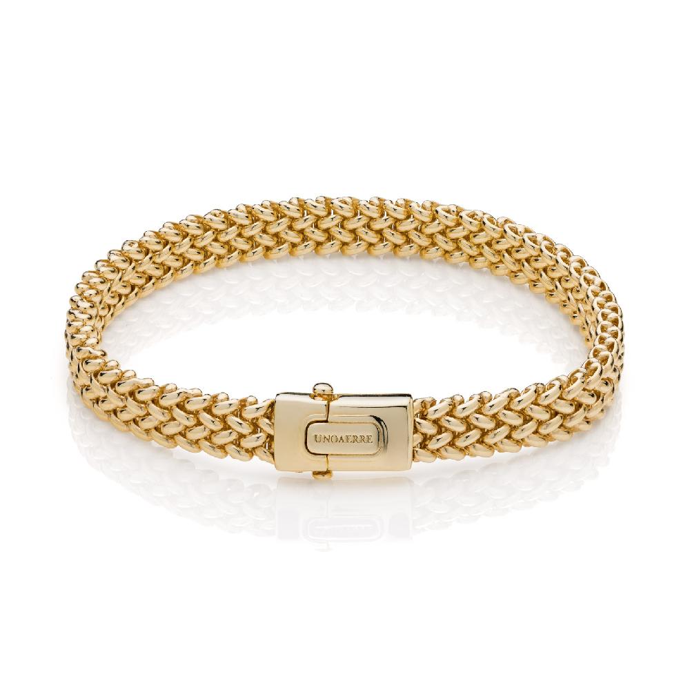 Unoaerre Bracciale donna in argento dorato | UNOAERRE Gioielli