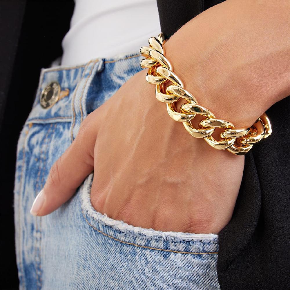 Unoaerre Bracciale Groumette Dorato | UNOAERRE Gioielli