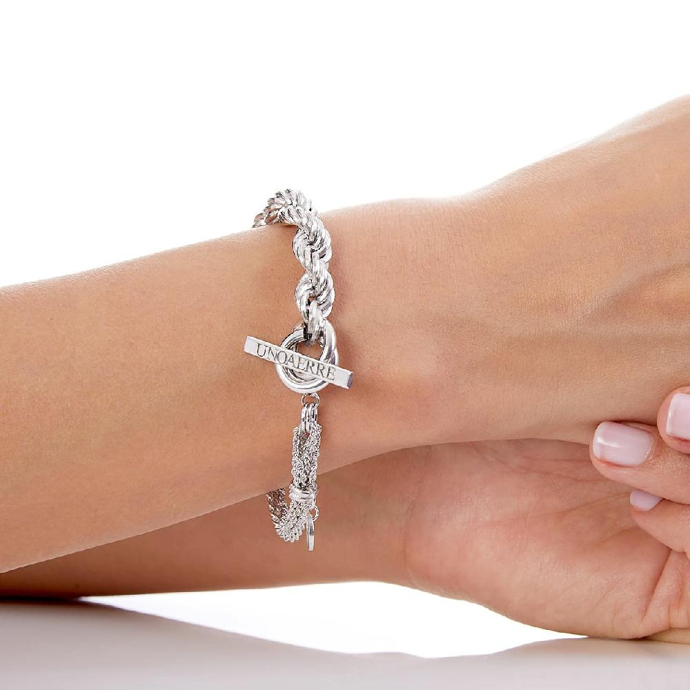 Unoaerre Bracciale In Argento Bianco 515115 | UNOAERRE Gioielli