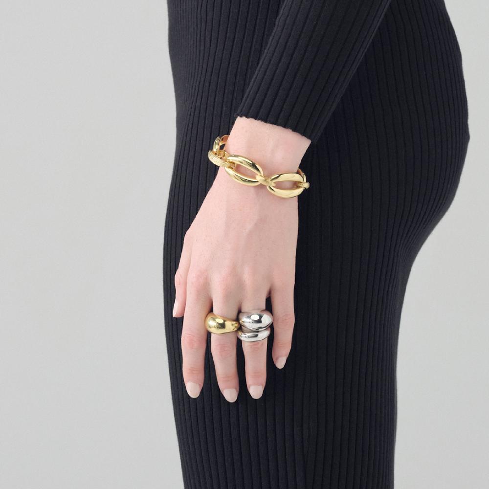 Unoaerre Bracciale In Argento Dorato | UNOAERRE Gioielli