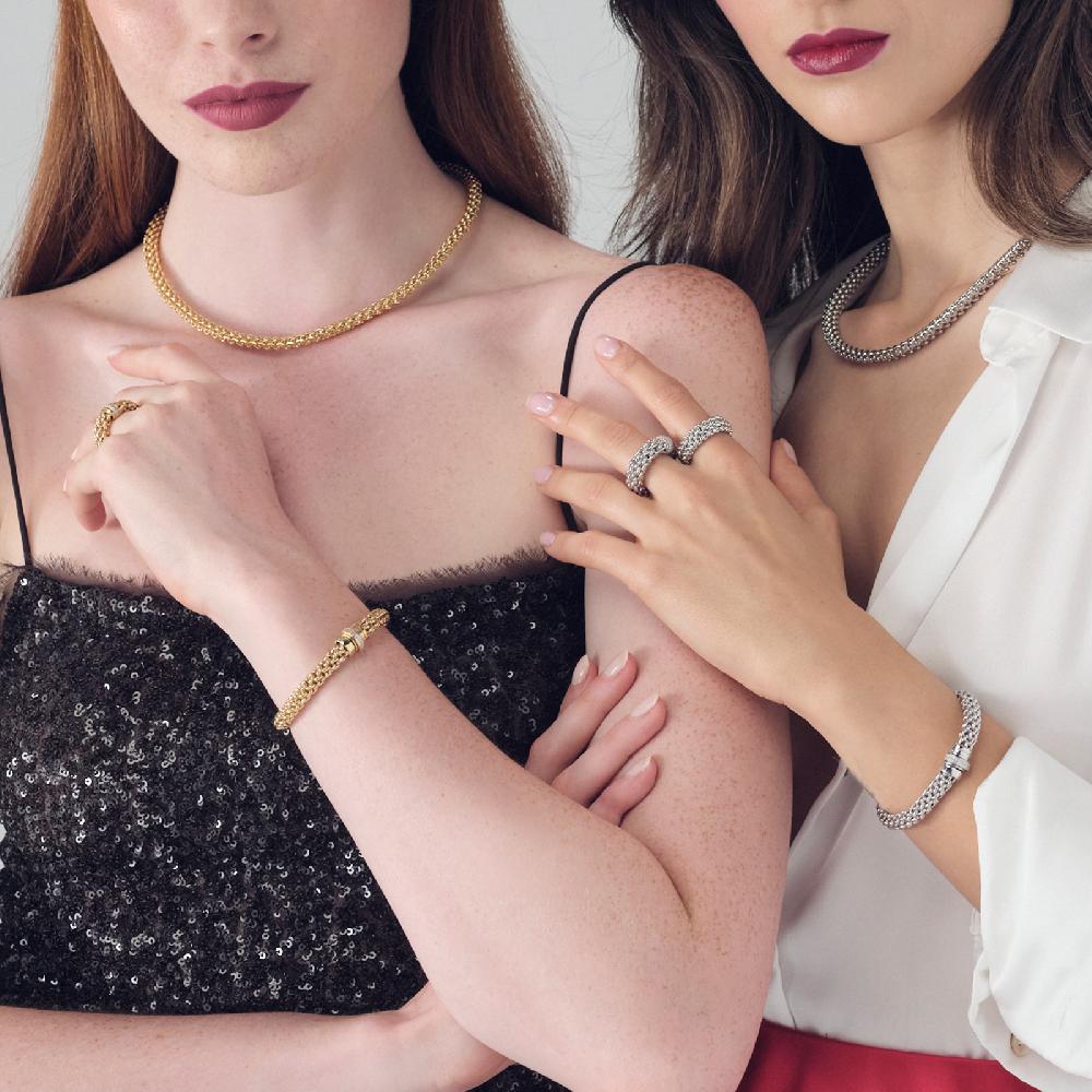 Unoaerre Bracciale In Argento E Zirconi | UNOAERRE Gioielli