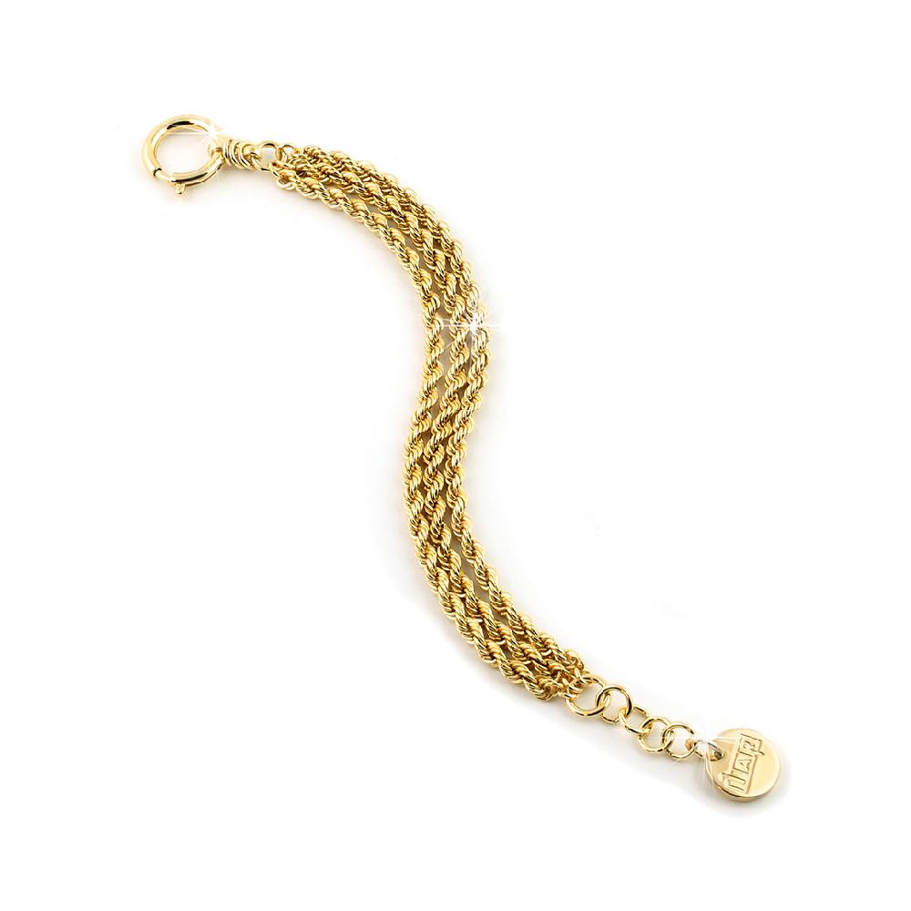 Unoaerre bracciale in bronzo dorato 476169 | UNOAERRE Gioielli