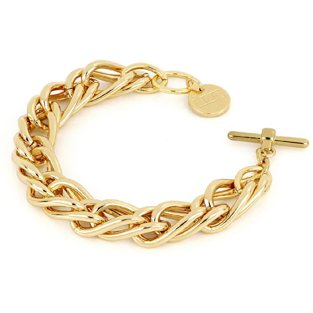 Unoaerre bracciale in bronzo dorato 504575 | UNOAERRE Gioielli