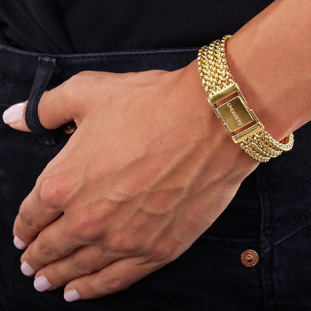 Unoaerre Bracciale In Bronzo Dorato 512943 | UNOAERRE Gioielli