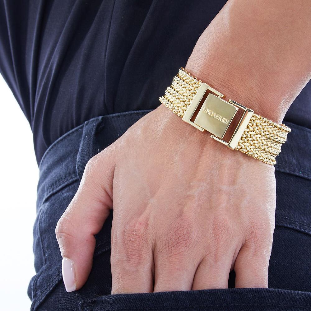 Unoaerre Bracciale In Bronzo Dorato 513000 | UNOAERRE Gioielli