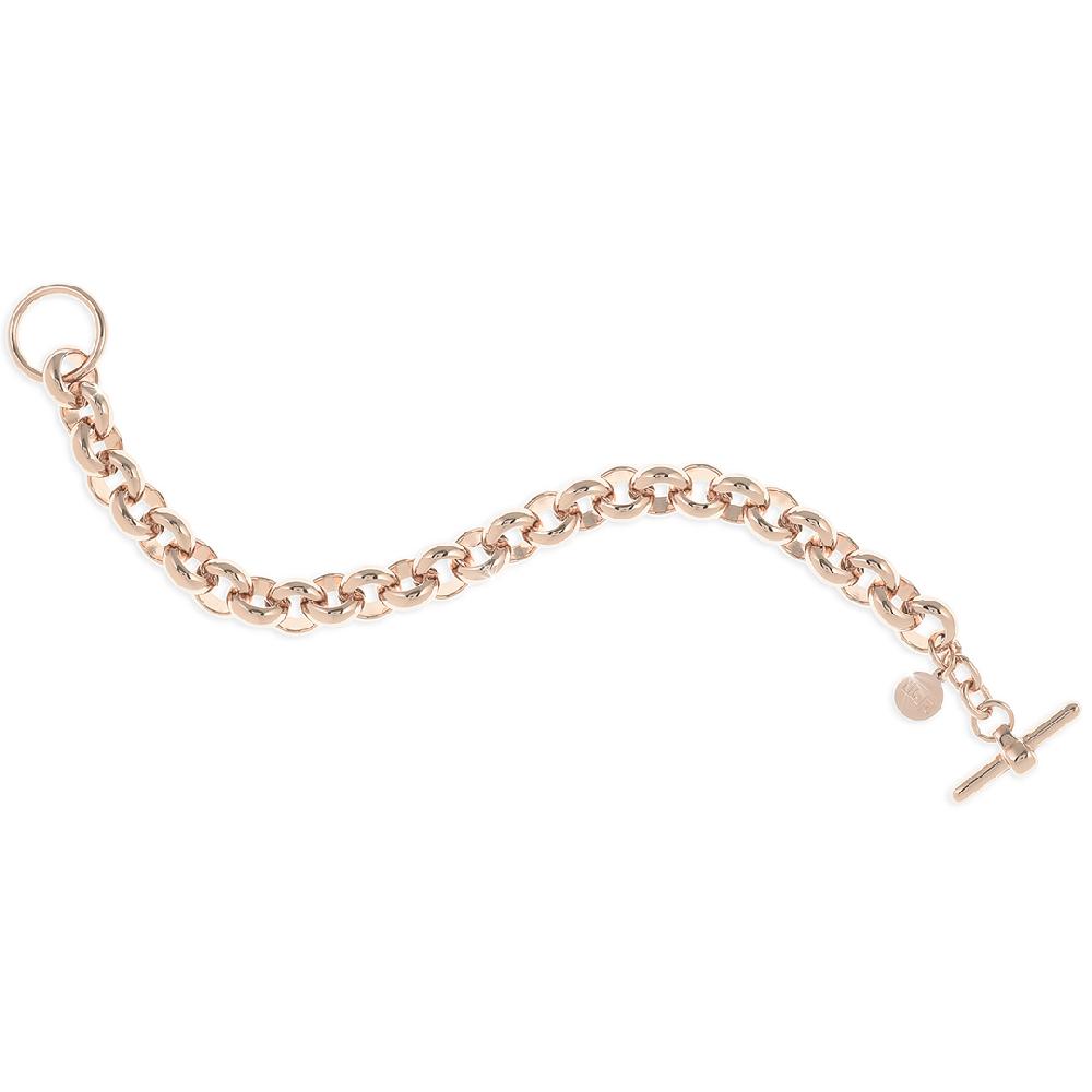 Unoaerre bracciale in bronzo dorato rosa 418237 | UNOAERRE Gioielli