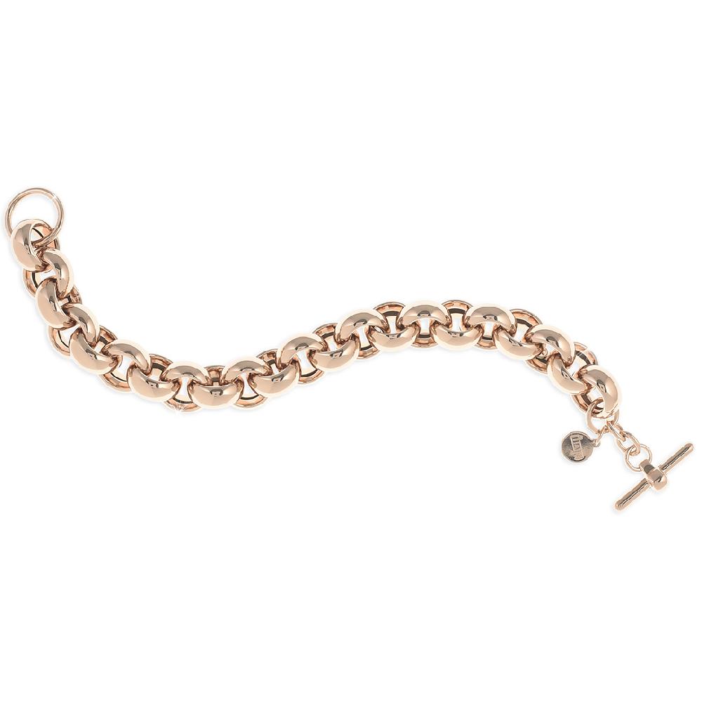 Unoaerre bracciale in bronzo dorato rosa 418242 | UNOAERRE Gioielli