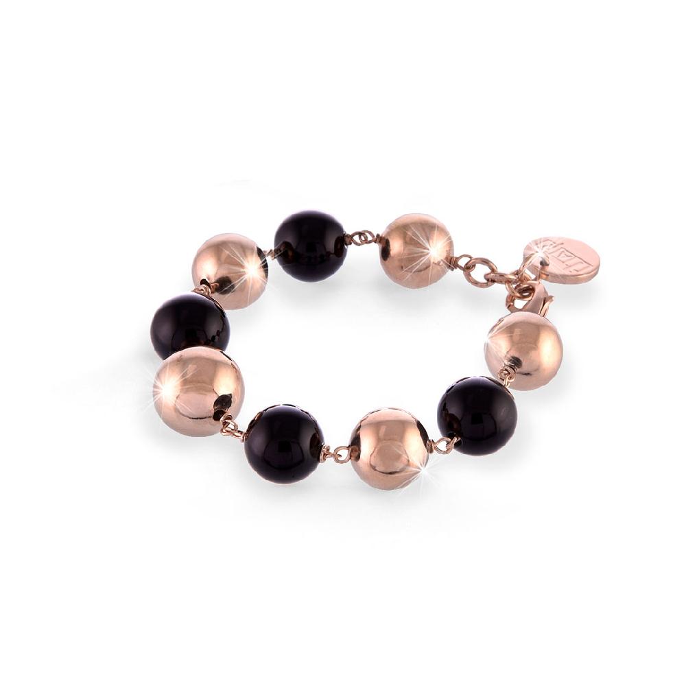 Unoaerre bracciale in bronzo dorato rosa 467886 | UNOAERRE Gioielli