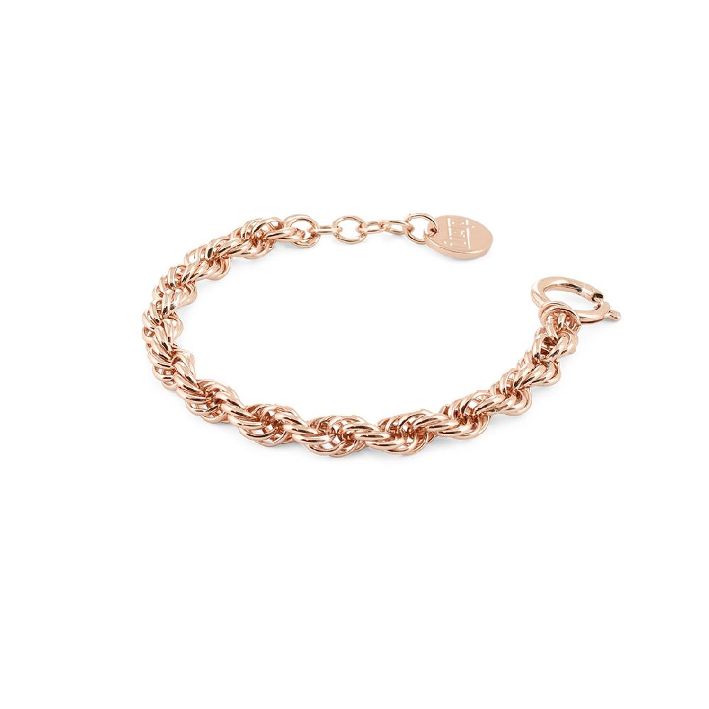 Unoaerre bracciale in bronzo dorato rosa 490915 | UNOAERRE Gioielli