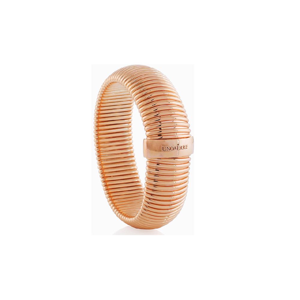 Unoaerre Bracciale In Bronzo Dorato Rosa 493432 | UNOAERRE Gioielli