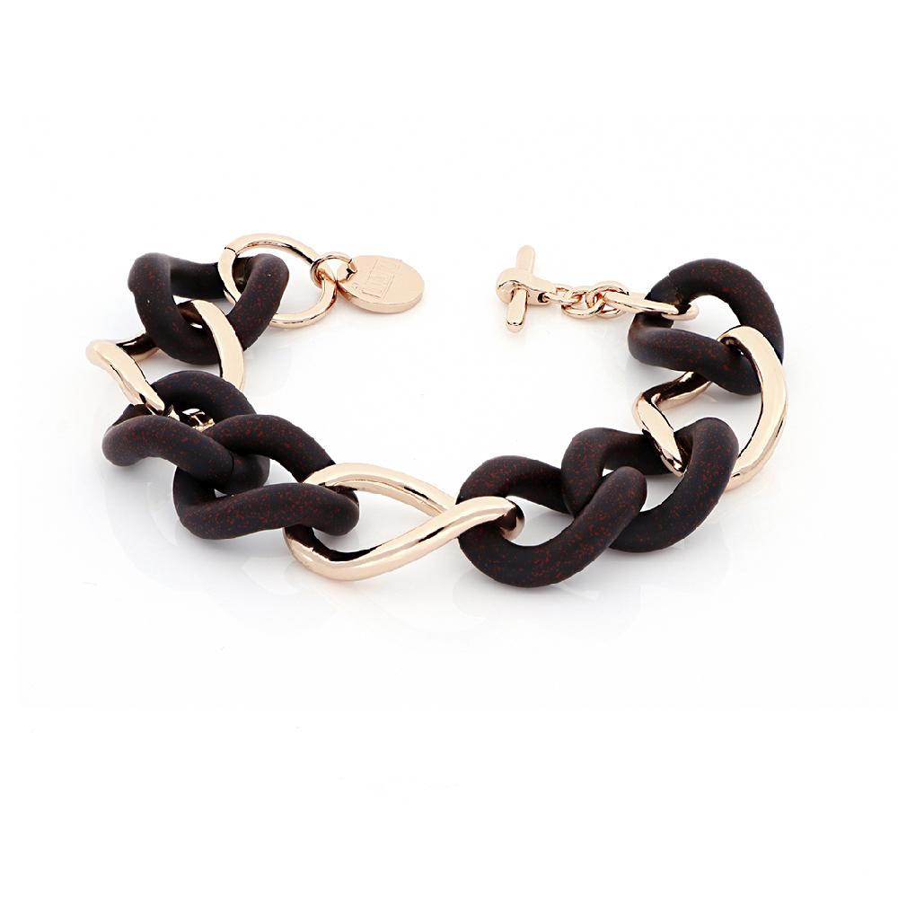 Unoaerre bracciale in bronzo dorato rosa 498386 | UNOAERRE Gioielli