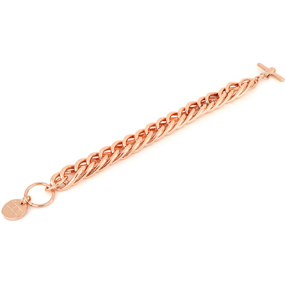 Unoaerre Bracciale In Bronzo Dorato Rosa 504576 | UNOAERRE Gioielli