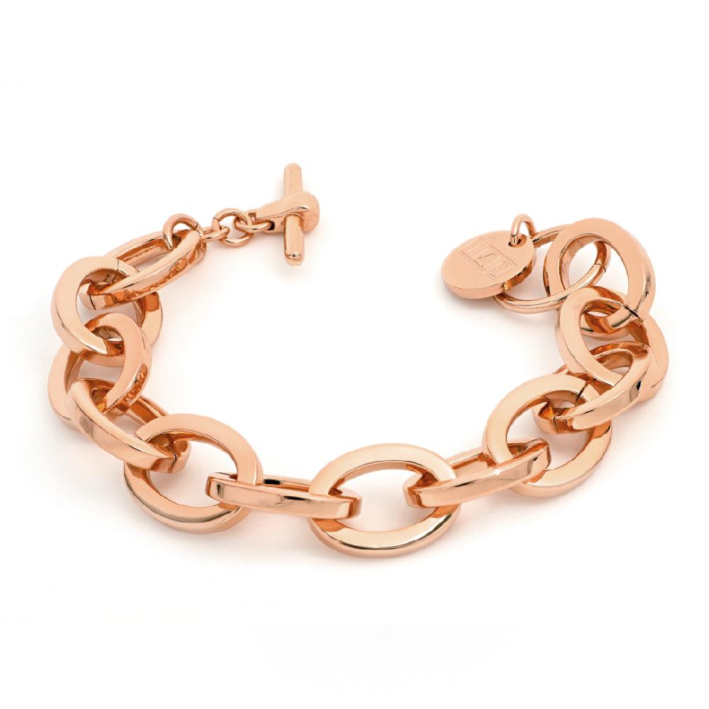 Unoaerre Bracciale in bronzo dorato rosa 512190 | UNOAERRE Gioielli