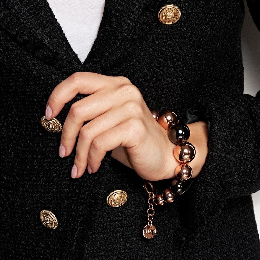 Unoaerre Bracciale In Bronzo Nero 502829 | UNOAERRE Gioielli