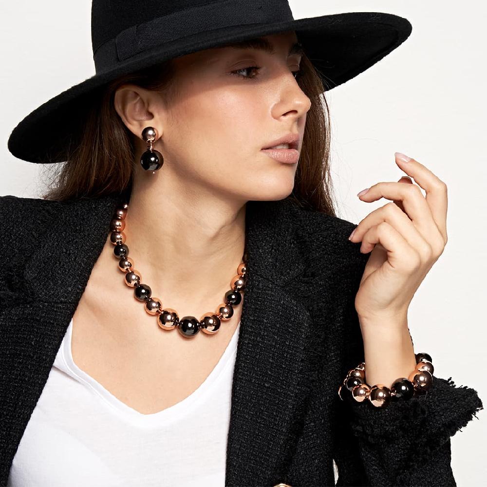 Unoaerre Bracciale In Bronzo Nero 502829 | UNOAERRE Gioielli