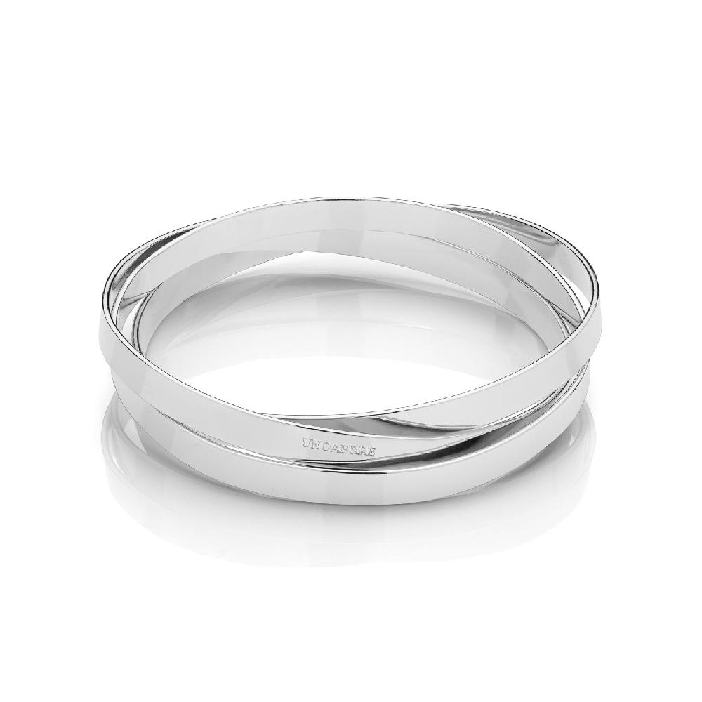 Unoaerre Bracciale rigido argentato | UNOAERRE Gioielli