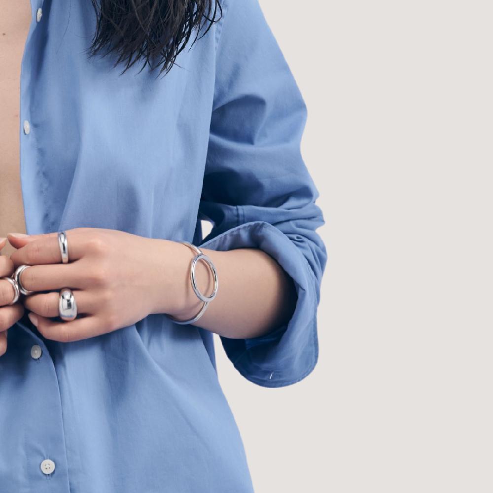 Unoaerre Bracciale Rigido In Argento | UNOAERRE Gioielli