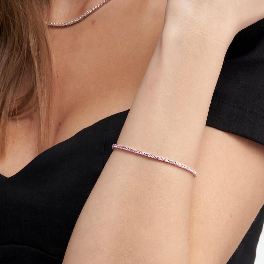 Unoaerre Bracciale Tennis Donna Con Zirconi Rosa | UNOAERRE Gioielli