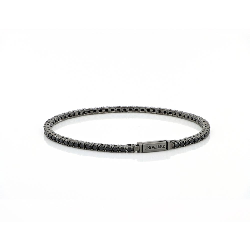 Unoaerre Bracciale tennis in argento unisex | UNOAERRE Gioielli