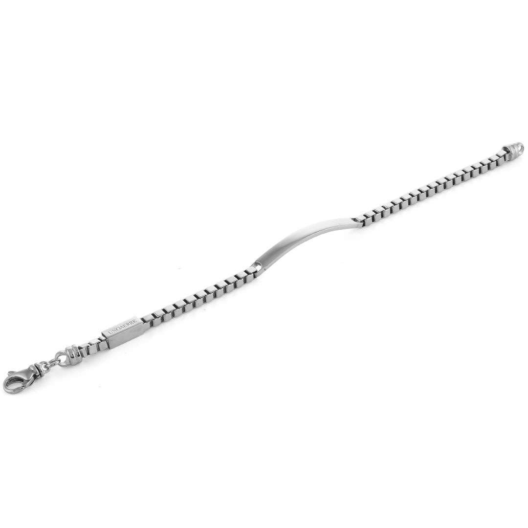 Unoaerre Bracciale Uomo argento bianco 493218 | UNOAERRE Gioielli