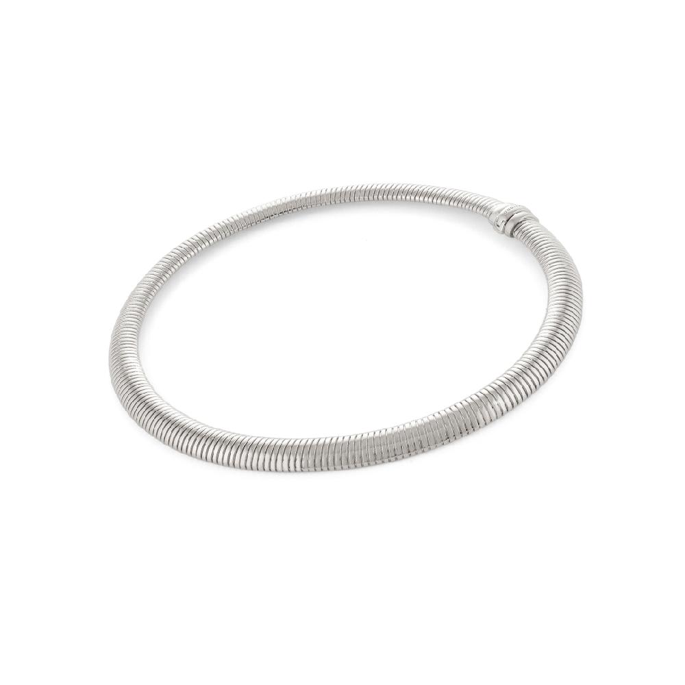 Unoaerre Collana argentata rigida in bronzo | UNOAERRE Gioielli