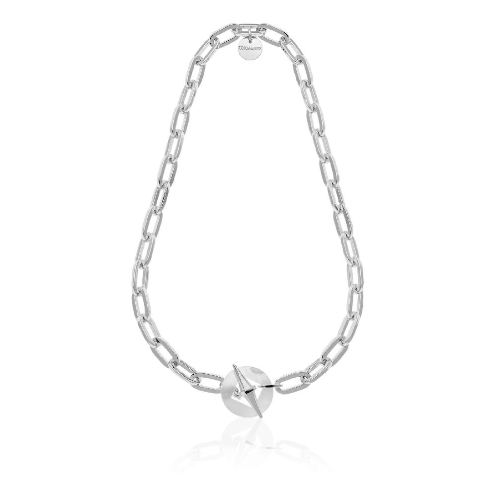 Unoaerre Collana catena argento con madreperla | UNOAERRE Gioielli