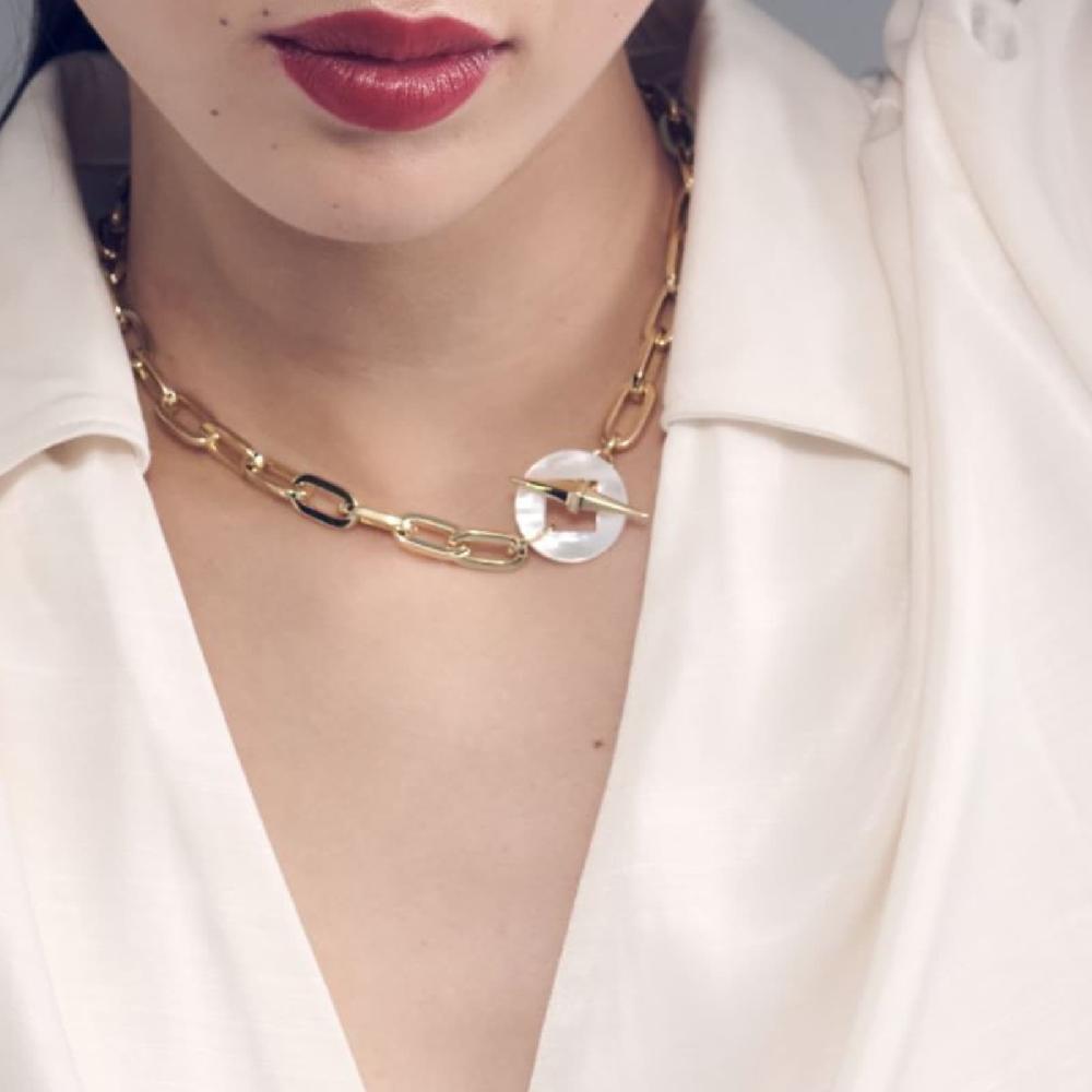 Unoaerre Collana Catena Donna Con Madreperla | UNOAERRE Gioielli