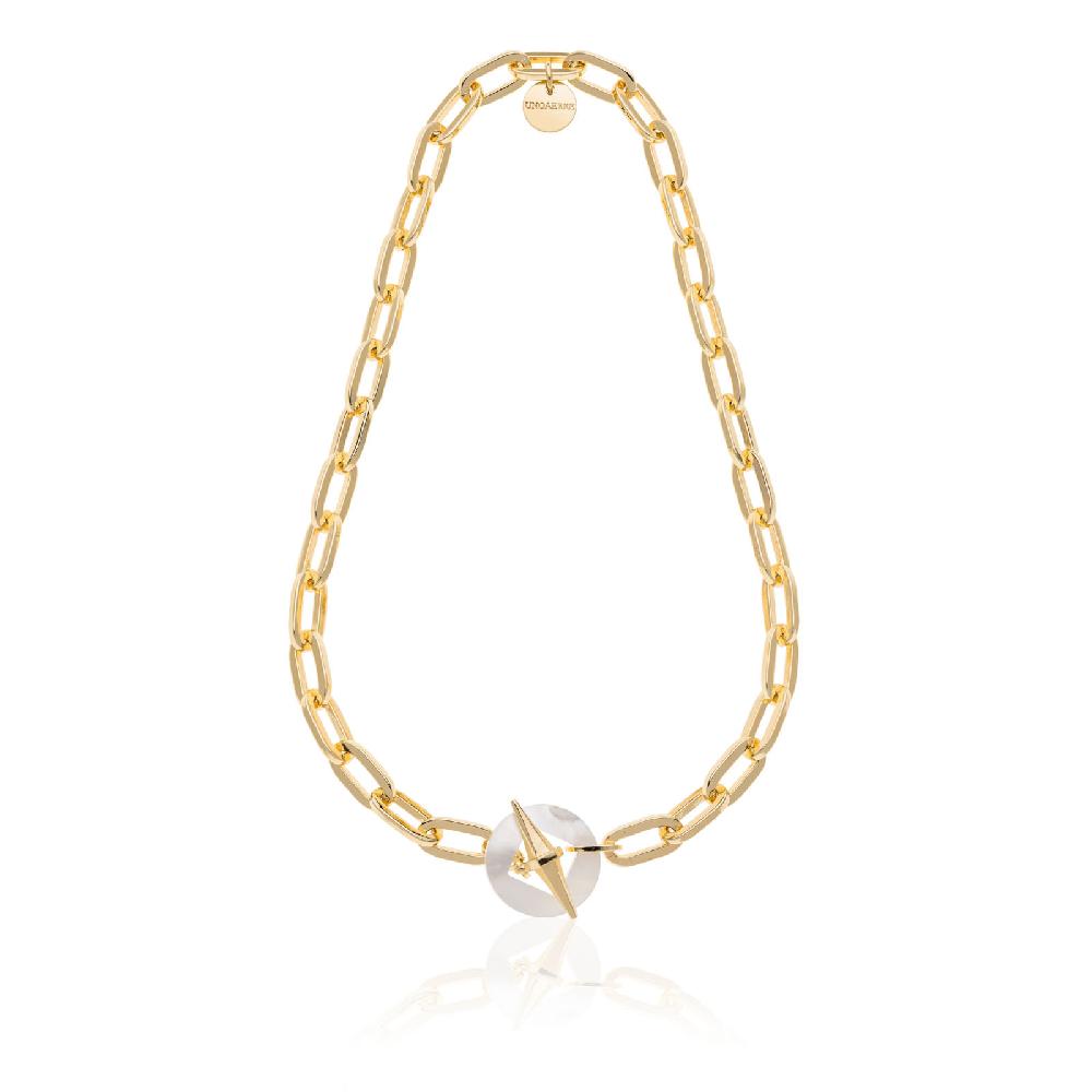 Unoaerre Collana catena donna con madreperla | UNOAERRE Gioielli