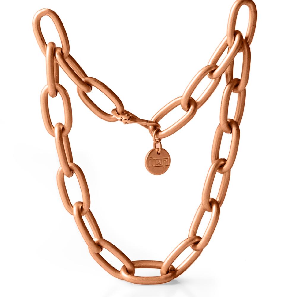 Unoaerre Collana catena in bronzo rosa 509985 | UNOAERRE Gioielli