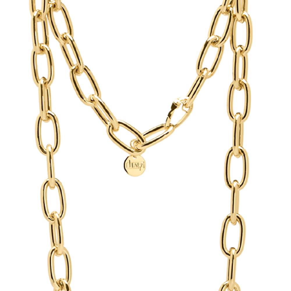 Unoaerre Collana Catena Lunga Dorata Oro | UNOAERRE Gioielli
