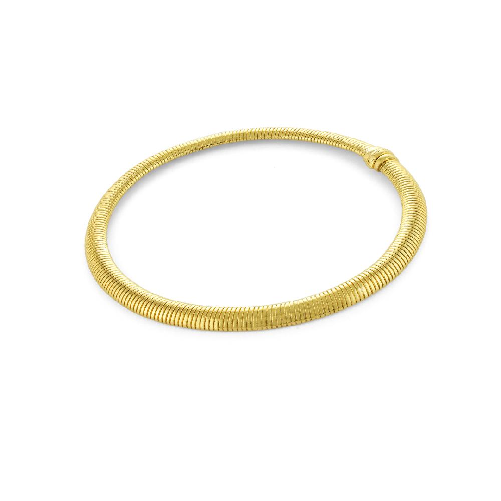 Unoaerre Collana catena rigida placcata in oro | UNOAERRE Gioielli