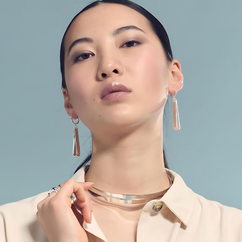 Unoaerre Collana Chocker Argentata | UNOAERRE Gioielli