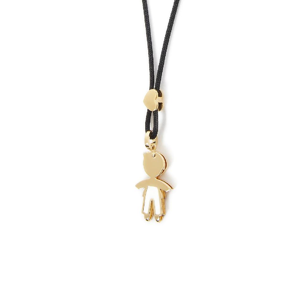 Unoaerre Collana Con Pendente In Oro Bianco E Madreperla Bimbo | UNOAERRE Gioielli