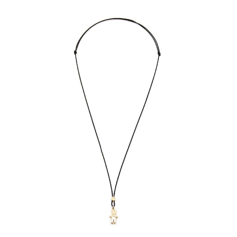 Unoaerre Collana con pendente in oro bianco e madreperla bimbo | UNOAERRE Gioielli