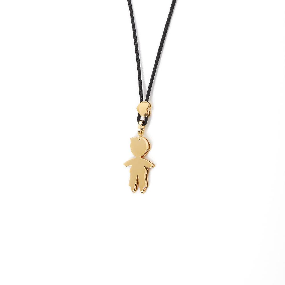 Unoaerre Collana Con Pendente In Oro Bimbo Medio | UNOAERRE Gioielli
