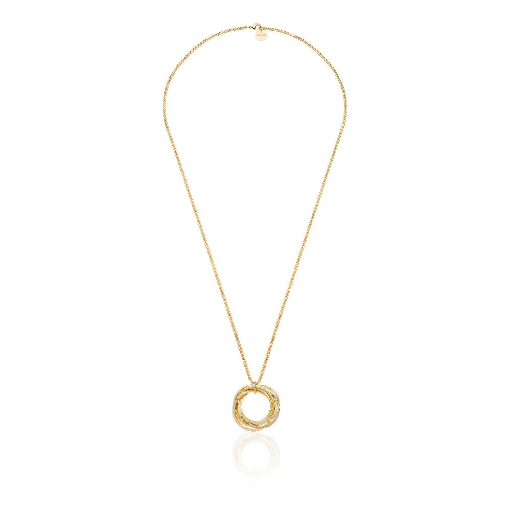 Unoaerre Collana donna con ciondolo dorato | UNOAERRE Gioielli