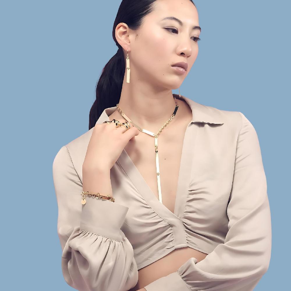 Unoaerre Collana Donna Dorata A Y | UNOAERRE Gioielli