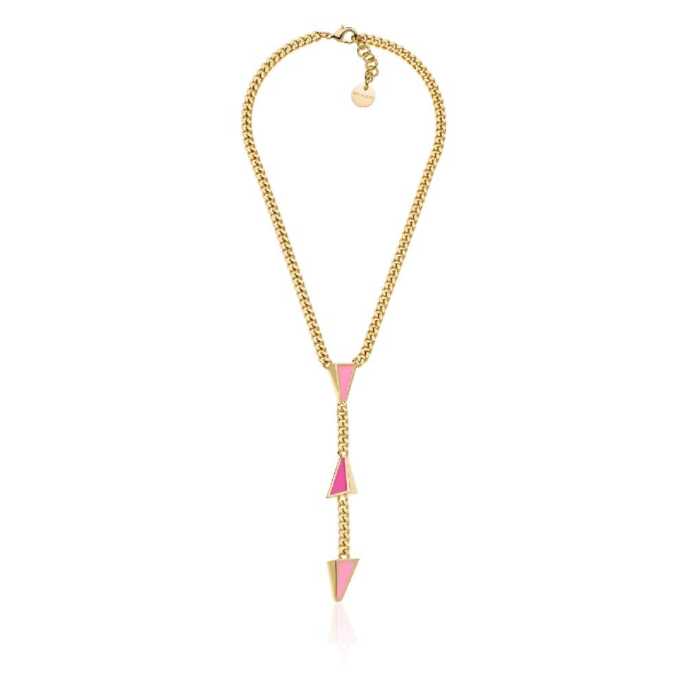 Unoaerre Collana donna smalto rosa | UNOAERRE Gioielli