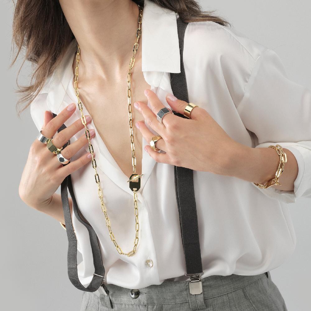 Unoaerre Collana Dorata Con Catena | UNOAERRE Gioielli