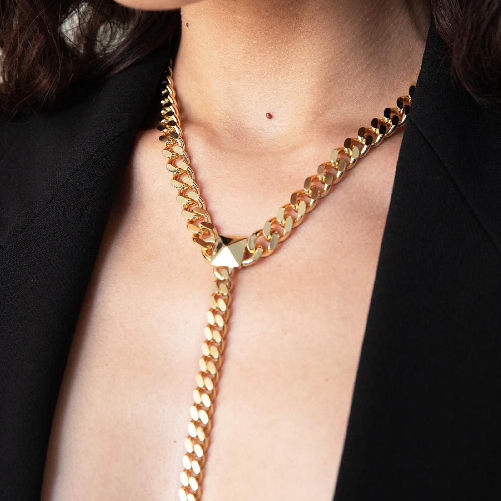 Unoaerre Collana Dorata Girocollo Catena Grumetta | UNOAERRE Gioielli