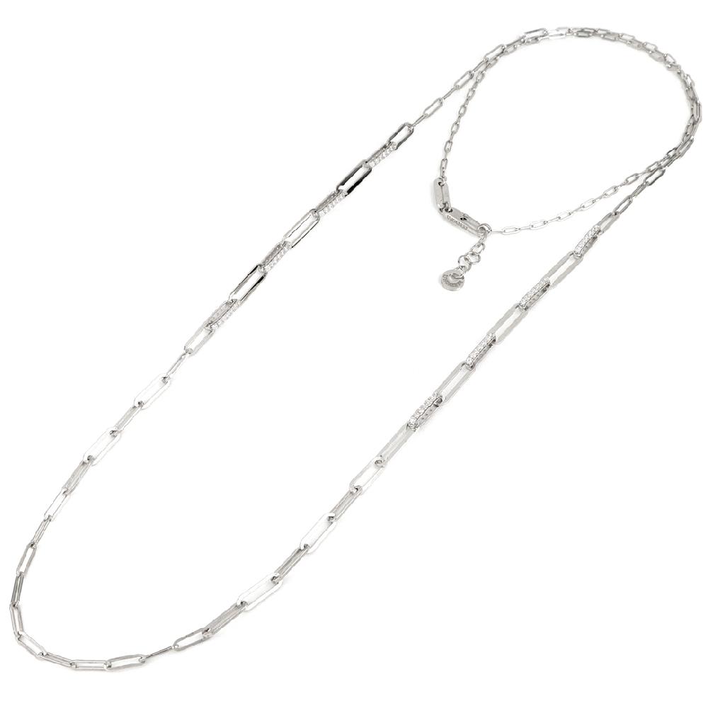 Unoaerre collana in argento bianco 504330 | UNOAERRE Gioielli