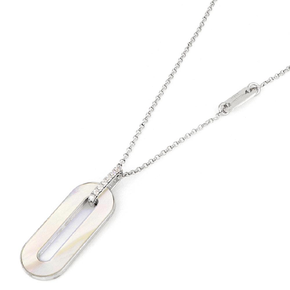 Unoaerre Collana In Argento Bianco 504334 | UNOAERRE Gioielli