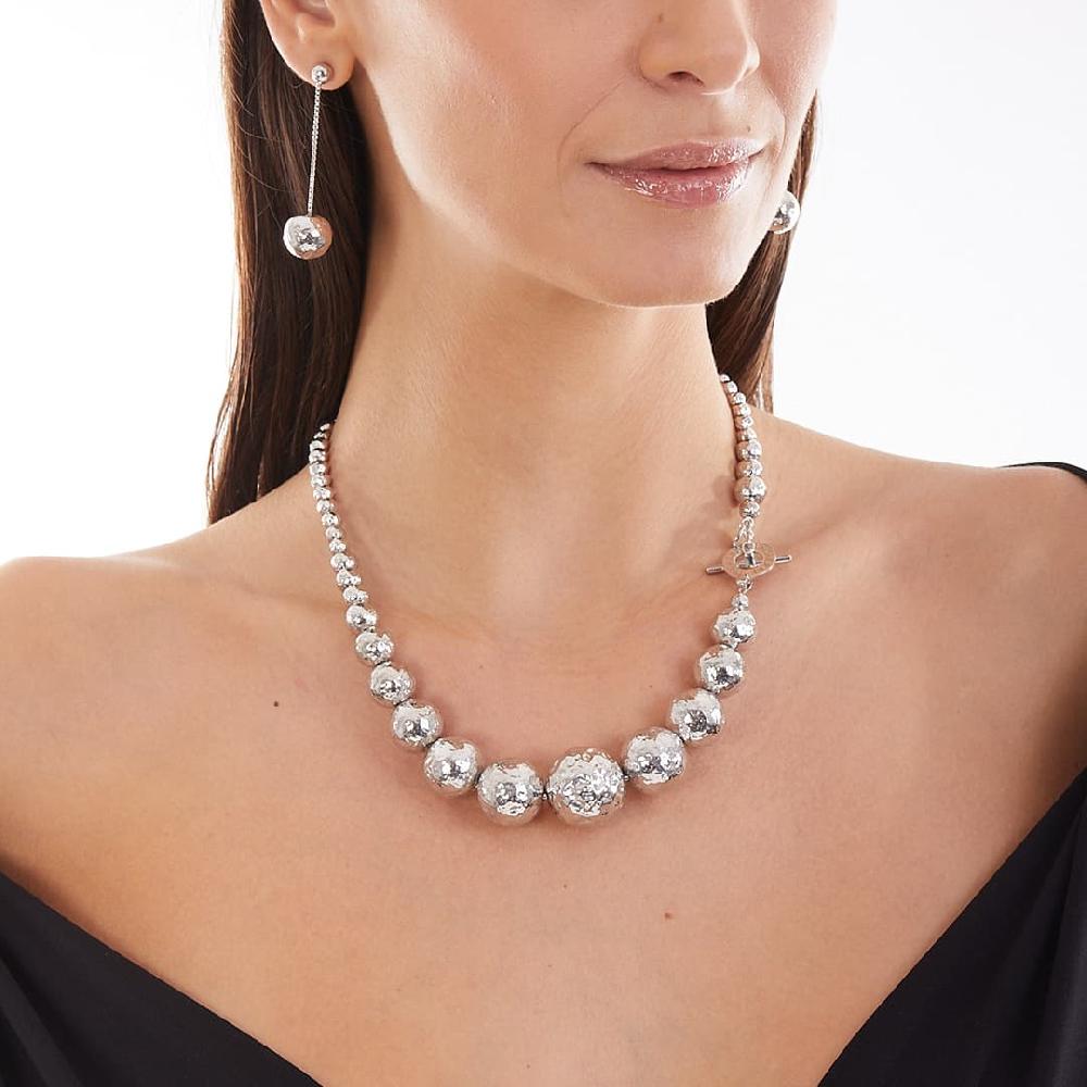 Unoaerre Collana In Argento Bianco 509134 | UNOAERRE Gioielli