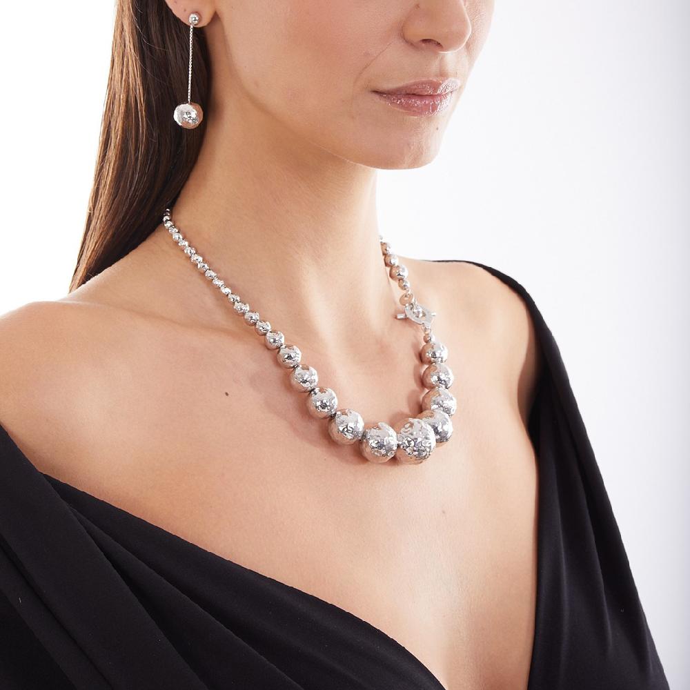 Unoaerre Collana In Argento Bianco 509134 | UNOAERRE Gioielli