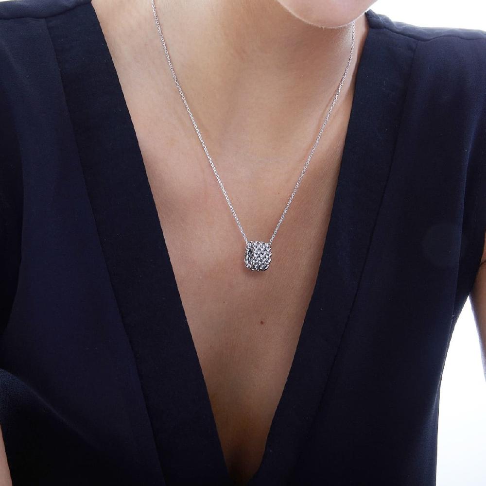 Unoaerre Collana In Argento Bianco 509521 | UNOAERRE Gioielli