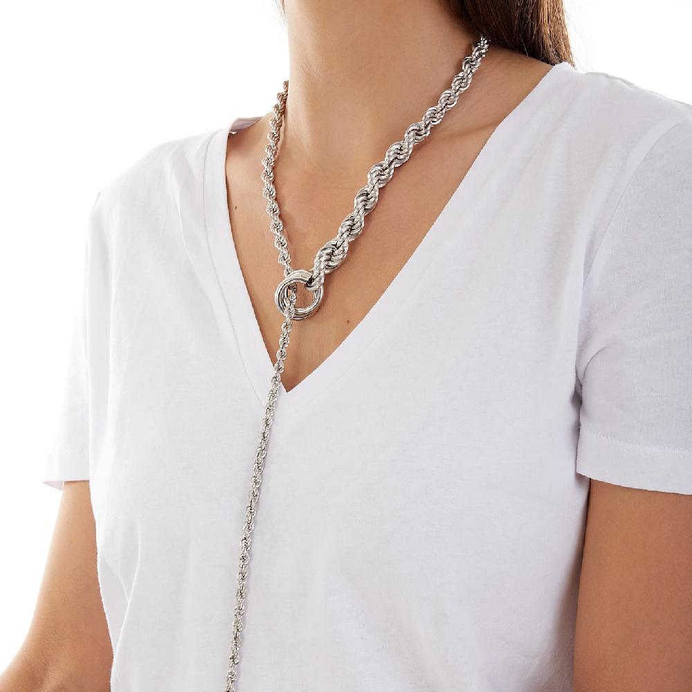 Unoaerre Collana In Argento Bianco 515103 | UNOAERRE Gioielli