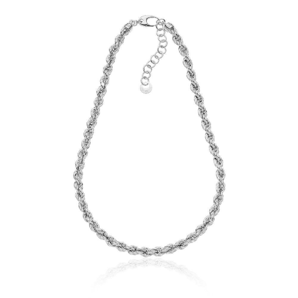 Unoaerre Collana in argento catena corda | UNOAERRE Gioielli