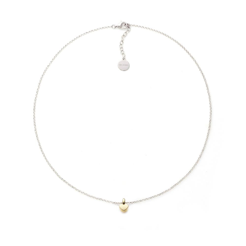 Unoaerre Collana in argento con cuore | UNOAERRE Gioielli
